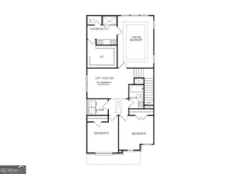 Floorplan - 1146 Bartlett Trce, Suwanee, GA 30024 photo 2 of 2