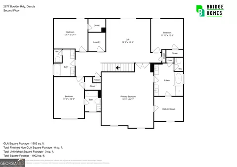 Floorplan - 2877 Boulder Ridge Dr, Dacula, GA 30019 photo 2 of 3