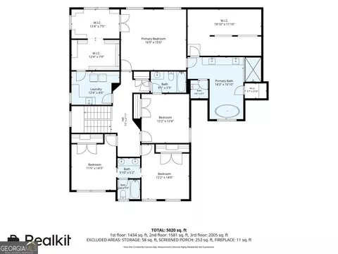 Floorplan - 1873 Tobey Rd, Chamblee, GA 30341 photo 3 of 4
