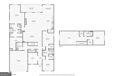 Floorplan - 55 Cattail Ln, Winder, GA 30680 photo 2 of 3