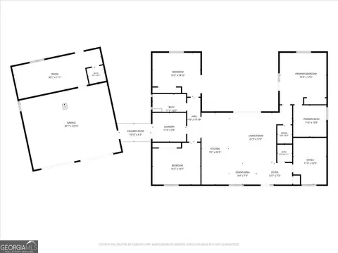 Floorplan - 40 Red Oak Cir, Buchanan, GA 30113 photo 1 of 1