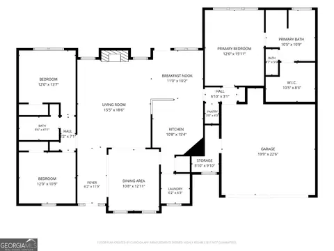 Floorplan - 115 Linda St, Colbert, GA 30628 photo 1 of 1