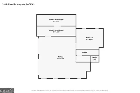 Floorplan - 514 Ashland Dr, Augusta, GA 30909 photo 4 of 4