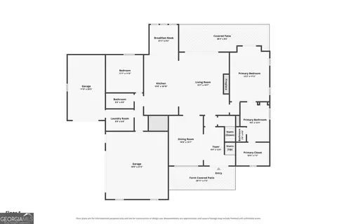 Floorplan - 1600 Maxey Rd, Bishop, GA 30621 photo 1 of 2