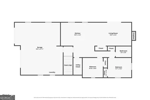 Floorplan - 1245 Mooty Bridge Rd, Lagrange, GA 30240 photo 1 of 3