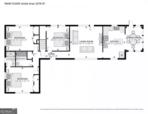 Floorplan - 3659 Admiral Dr, Chamblee, GA 30341 photo 3 of 4