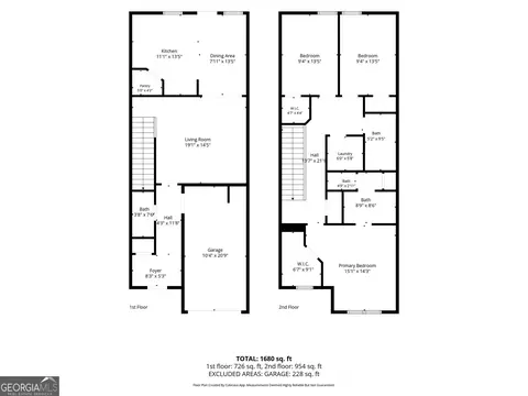 Floorplan - Undisclosed, Cartersville, GA 30121 photo 1 of 3