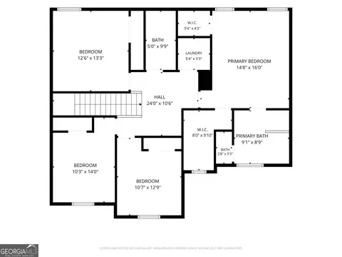 Floorplan - 617 Edgemore Rd, Canton, GA 30114 photo 2 of 3