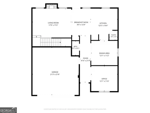 Floorplan - 617 Edgemore Rd, Canton, GA 30114 photo 3 of 3