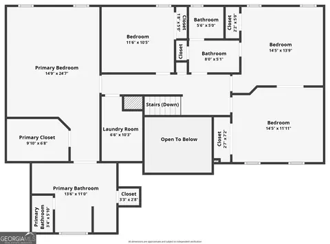Floorplan - 2395 Devon Leigh Walk, Duluth, GA 30096 photo 3 of 3