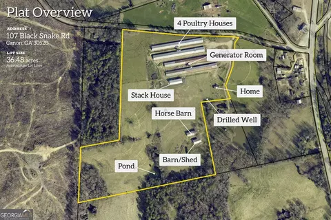 107 Black Snake Rd, Canon, GA 30520