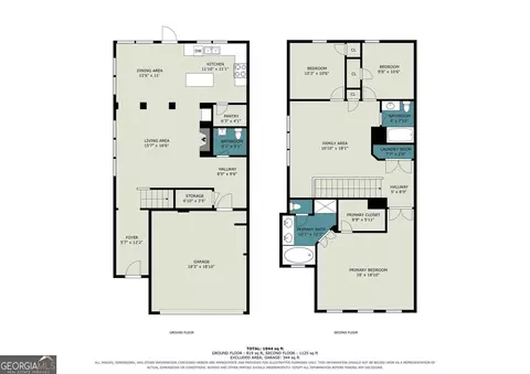 Floorplan - 7666 Squire Ct, Fairburn, GA 30213 photo 6 of 6