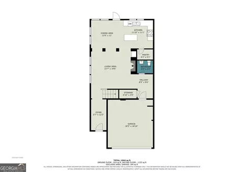 Floorplan - 7666 Squire Ct, Fairburn, GA 30213 photo 3 of 6
