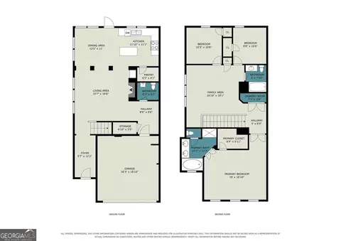 Floorplan - 7666 Squire Ct, Fairburn, GA 30213 photo 1 of 6
