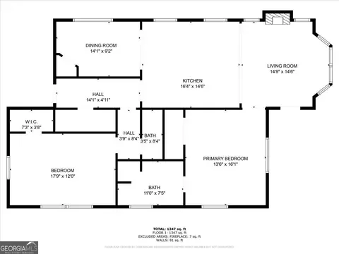 Floorplan - 1146 Oak St SE, Covington, GA 30014 photo 1 of 1