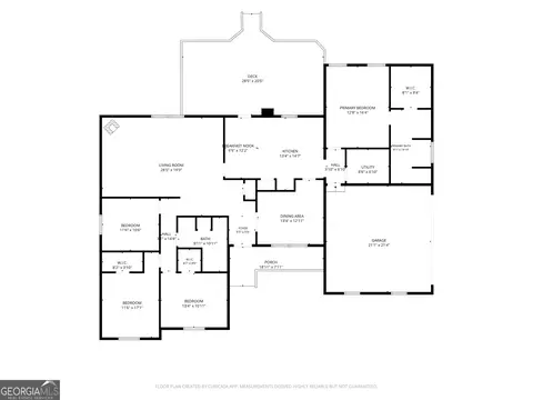 Floorplan - 980 Falls Rd, Toccoa, GA 30577 photo 1 of 1