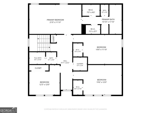 Floorplan - 706 Windstream Dr, Lagrange, GA 30241 photo 2 of 3