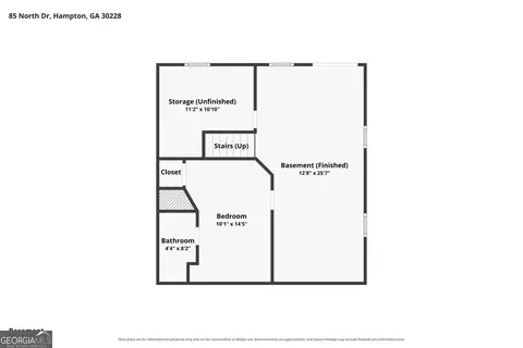 Floorplan - 85 North Dr, Hampton, GA 30228 photo 2 of 2