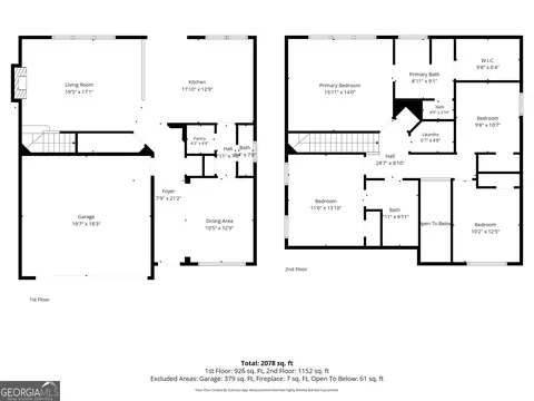 Floorplan - 710 Berkeley Ter, Canton, GA 30115 photo 4 of 5