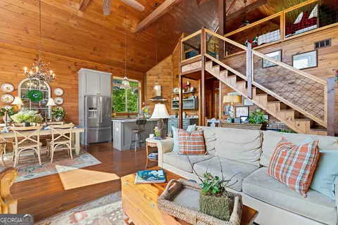 Living - 115 Sunset Dr, Tiger, GA 30576 photo 5 of 5
