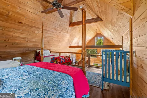 Bedroom - 115 Sunset Dr, Tiger, GA 30576 photo 5 of 6