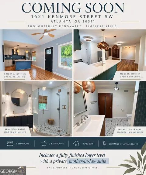 1621 Kenmore St SW, Atlanta, GA 30311