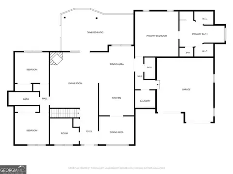 Floorplan - 3490 Pine Log Rd NE, Rydal, GA 30171 photo 2 of 3