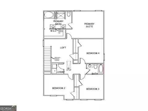Floorplan - 503 Headwater Ct, Lagrange, GA 30241 photo 2 of 2