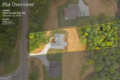 Floorplan - 1863 Hoods Mill Rd, Commerce, GA 30529 photo 1 of 3