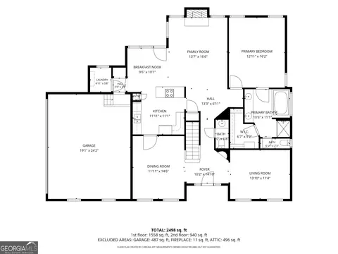 Floorplan - 21 Saddlebrook Dr SE, Rome, GA 30161 photo 1 of 3
