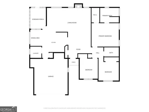 Floorplan - 1488 Riverbend Ct, Bethlehem, GA 30620 photo 1 of 1