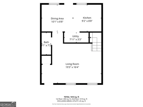 Floorplan - 2805 Norfair Loop, Stonecrest, GA 30038 photo 1 of 2