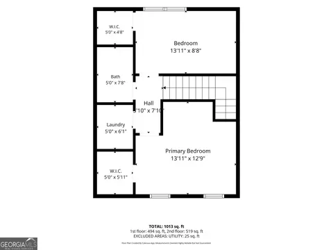 Floorplan - 2805 Norfair Loop, Stonecrest, GA 30038 photo 2 of 2