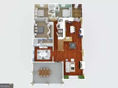 Floorplan - 516 Lincoln St, Lagrange, GA 30240 photo 1 of 4