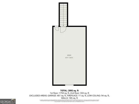 Floorplan - 1041 Olive Dr, Hampton, GA 30228 photo 2 of 2
