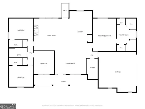 Floorplan - 1466 Zellner Rd, Forsyth, GA 31029 photo 1 of 2