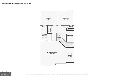 Floorplan - 55 Chandler Trce, Covington, GA 30016 photo 1 of 2