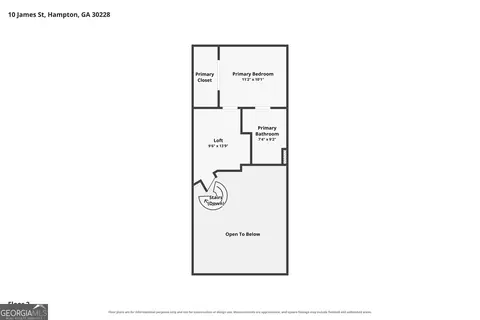 Floorplan - 10 James St #2C, Hampton, GA 30228 photo 3 of 3