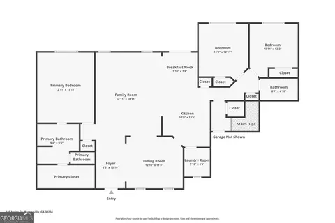 Floorplan - 119 Mylee Cv, Barnesville, GA 30204 photo 2 of 2
