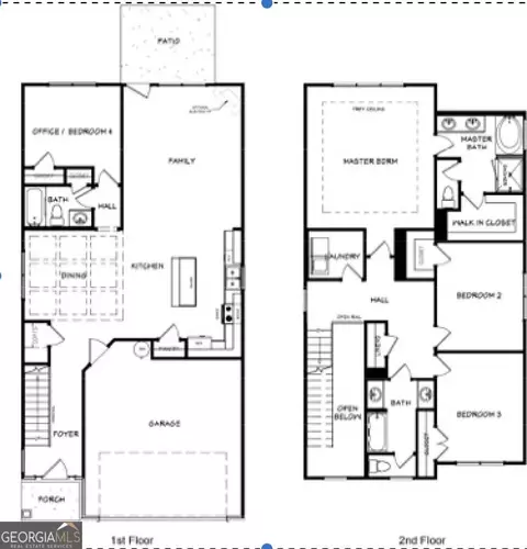 Floorplan - 11161 Cornerstone Way, Hampton, GA 30228 photo 1 of 1
