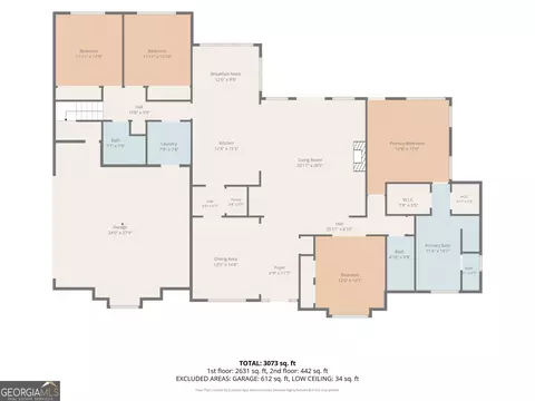Floorplan - 832 Voorhees Rd E, Hamilton, GA 31811 photo 1 of 1