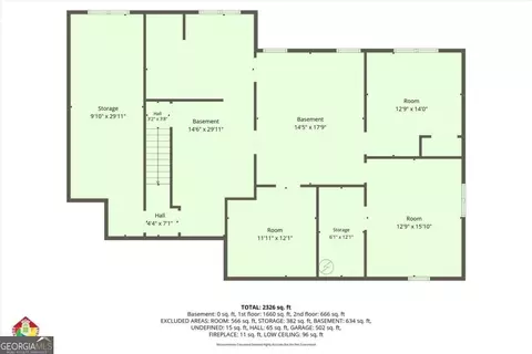Floorplan - 810 Flatbottom Rd, Ball Ground, GA 30107 photo 1 of 4