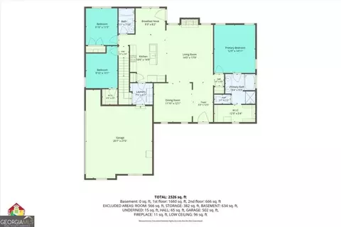 Floorplan - 810 Flatbottom Rd, Ball Ground, GA 30107 photo 2 of 4