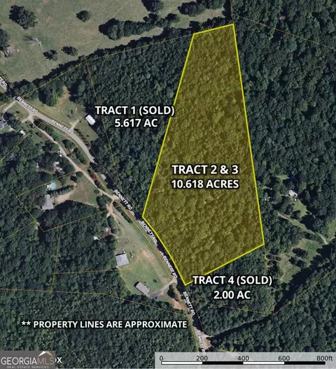 0 Bennett Rd #LOT 2 AND 3, Homer, GA 30547