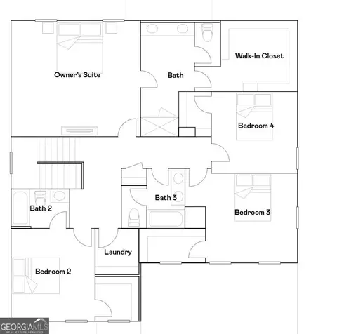 Floorplan - 3875 Breton Cv, Bethlehem, GA 30620 photo 2 of 2
