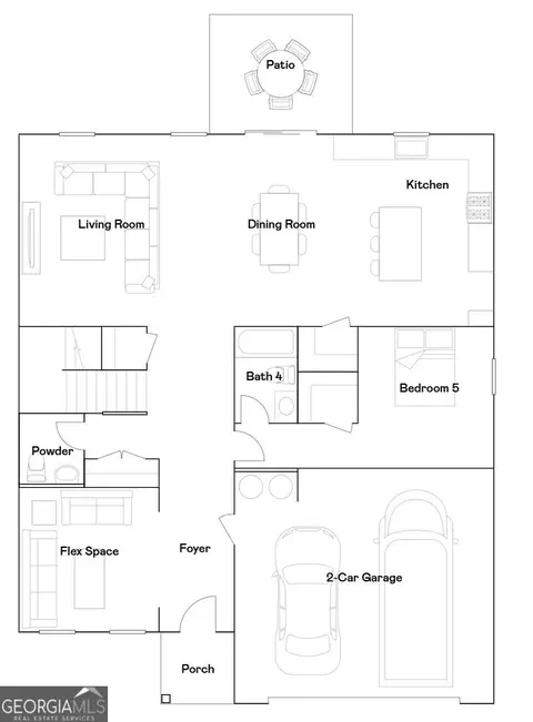 Floorplan - 3875 Breton Cv, Bethlehem, GA 30620 photo 1 of 2