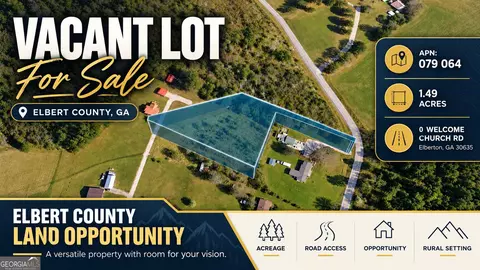 0 Welcome Church Rd, Elberton, GA 30635