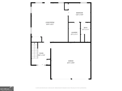 Floorplan - 11657 Flemming Ct, Hampton, GA 30228 photo 1 of 2