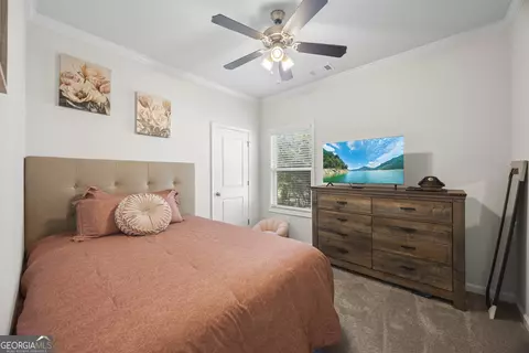 Bedroom - 388 Sunset Dr, Statham, GA 30666 photo 9 of 10
