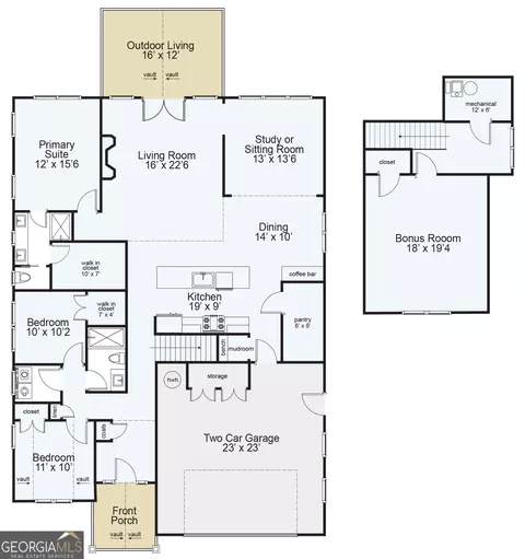 Floorplan - 427 Lakeview Way, Lagrange, GA 30241 photo 1 of 2